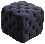 ZITA PLUS ASTRA ΣΚΑΜΠΟ BLACK VELVET ΥΦΑΣΜΑ 45X45Χ45εκ. 45X45Χ45εκ.40.0161