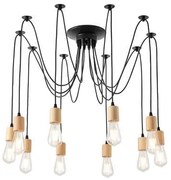 Φωτιστικό Οροφής Πολύφωτο Eurolamp Edison 144-30123