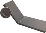 Tesias Στρώμα ξαπλώστρας 6cm γκρι-Tesias  TES-1663