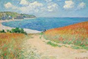 Αφίσα Path Through the Corn at Pourville (1882), Claude Monet