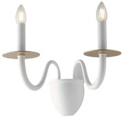 Φωτιστικό Τοίχου - Απλίκα I-Armstrong/AP2 BCO 8031414863044 White Luce Ambiente Design Μέταλλο