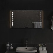 vidaXL Καθρέφτης Μπάνιου με LED 40x70 εκ.