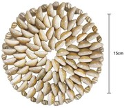 Σουπλά με κοχύλια 15cm - Placemat