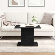 vidaXL Τραπεζάκι σαλονιού Μαύρη δρυς 55.5 x 55.5 x 40 cm