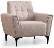 Πολυθρόνα Hamlet 560ARE2247 90x95x77cm Beige