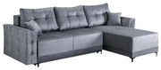 Γωνιακός Καναπές - Κρεβάτι SMAK Γκρί 266x175x83εκ 266x175x83 εκ.
