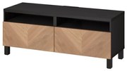 BESTÅ έπιπλο TV με συρτάρια με μαλακό κλείσιμο, 120x42x48 cm 194.358.56