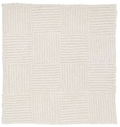 Πατάκι Μπάνιου Reverse Ivory Sealskin 60X60 100% Βαμβάκι