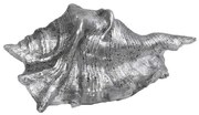 Διακοσμητικό Κοχύλι MT2726K2 14x10x6cm Silver Espiel Polyresin