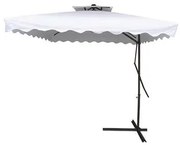 Bliumi  Ομπρέλα Τετράγωνη με Ανεξάρτητο Αεραγωγό Κρεμαστή με Βάση 250x250cm Bliumi 5197G BEST-21234271