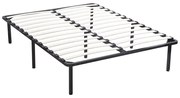 Σομιές μεταλλικός Quinnton pakoworld 160x200x35εκ - 285-000004