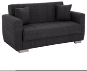 Καναπές - Κρεβάτι Polya 2θέσιος Γκρί 150x84x88 εκ. 150x84x88 εκ.