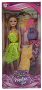 Κούκλα Popular Girl &amp; Αξεσουάρ &amp; Φορέματα 14x32x5cm ToyMarkt 922072 72-2052