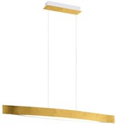 Φωτιστικό Οροφής Led Fornes 93341 Gold Eglo Μέταλλο