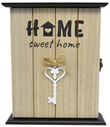 Κλειθοδήκη Ξύλινη Home Sweet Home 833474 20x6x24cm Natural-Black Ankor Ξύλο