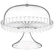 Τουρτιέρα Με Πόδι Dolce Vita 12580042 31x27cm Clear-White Guzzini Πλαστικό