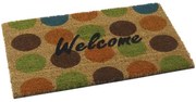 Πατάκι Εισόδου Freestyle 708 Welcome Dots 40X60cm Beige-Multi Sdim 40Χ60