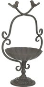 Διακοσμητική Πιατέλα 3-70-569-0066 24x17x35cm Brown Inart Metal