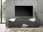 Vito Έπιπλο Τηλεόρασης Ανθρακί 181x42x57