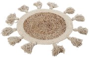 Σουπλά Στρογγυλό KUF103 Φ35cm Natural Espiel Seagrass