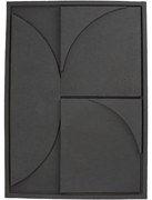 Διακοσμητικό Τοίχου ArteLibre Γκρι Polyresin 49.5x4.5x69.5cm