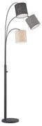 Επιδαπέδιο Φωτιστικό Shade Μαύρο-Sand-Λευκό 40360 Fischer Honsel-40360-Γκρι 40360