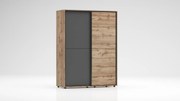 Δίφυλλη συρόμενη ντουλάπα Apolo4 150x59x200 DIOMMI 33-137 DIOMMI-33-137
