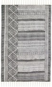 Χαλί Art 1009 Χειροποιήτο Black-White New Plan 133X190cm