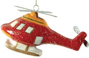 Κρεμαστό Χριστουγεννιάτικο Στολίδι Ελικόπτερο 14x6cm 165635