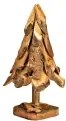 GWG ΔΙΑΚΌΣΜΗΣΗ &amp; DECO ΣΕ ΕΟΡΤΑΣΤΙΚΌ ΠΝΕΎΜΑ FIR TREE MADE OF WOOD NATURAL (W/H/D) 22X44X22CM 0/0/0 NEOPORTAL-4007698490058