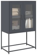 HIGHBOARD ΑΝΘΡΑΚΙ 68X39X107 CM ΧΑΛΥΒΑΣ 853376