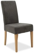 Καρέκλα Ditta 047-000046 45x58x96 Anthracite-Sonoma Wood, Fabric