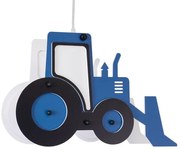 Παιδικό Κρεμαστό Φωτιστικό Οροφής TRACTOR PVC Μπλε 61580 Globostar-61580-Μπλε 61580