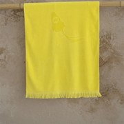 Πετσέτα Θαλάσσης Παιδική Space Fun Jacquard Yellow Nima Θαλάσσης 70x140cm 100% Cotton