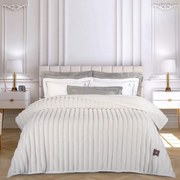 Κουβέρτα 3477 Faux Fur-Flannel White Greenwich Polo Club Υπέρδιπλo 220x240cm Πολυέστερ