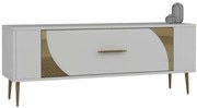 Έπιπλο Τηλεόρασης Retrop 475OLV2951 120x26,4x48,2cm White-Gold
