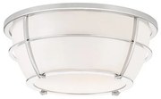 Πλαφονιέρα Φωτιστικό  Μπάνιου  2xE27  ΙΡ44  Chance Elstead Lighting-QZ-CHANCE-F-PC-Χρώμιο QZ-CHANCE-F-PC