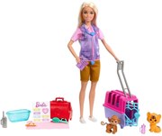 Κούκλα Barbie Διασώστρια Άγριων Ζώω HRG50 You Can Be Anything Wild Multi Mattel