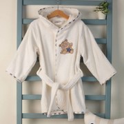 Παιδικό Μπουρνούζι Dimcol Star Bear 152 Λευκό Λευκό Νο04