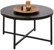 Τραπέζι Σαλονιού HM9420.03 Φ80x48,5cm Marble Effect Black
