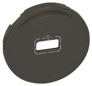 Πλακίδιο Πρίζας Πληροφορικής USB Graphite Celiane 067950 Legrand-67950-Ανθρακί 067950
