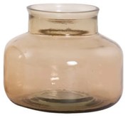 Βάζο Από Ανακυκλωμένο Γυαλί Aloha Beige 16cm - Nef-Nef Homeware