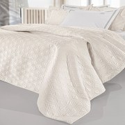 Κουβερλί Honour (Σετ 3τμχ) Ivory Guy Laroche Υπέρδιπλo 240x250cm Microsatin
