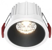 Χωνευτό Σποτ Οροφής Alfa LED 15W 3000K Μαύρο-Λευκό DL043-01-15W3K-D-RD-WB MAYTONI DL043-01-15W3K-D-RD-WB Ασπρόμαυρο