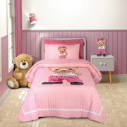 Κουβερλί Παιδικό 8839 Pink-Beige Greenwich Polo Club 160x220cm Microfiber