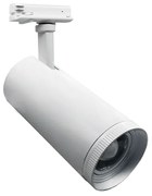 WHITE LED COB TRACK LUMINAIRE AIMY 10W 3000K 1-PH 15-55° 1200LM 230V Ra80 ACA AIMY1030W2N