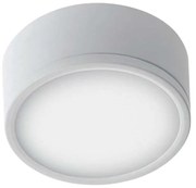 Πάνελ Klio LED-KLIO-R11 16W Led 1300lm 4000K 11,4x4,9cm White Intec Στρόγγυλο Αλουμίνιο