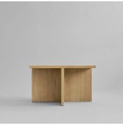 Τραπέζι Brutus Coffee Table - Natural Oak Ξύλο L60 x W60 x H36 101 COPENHAGEN