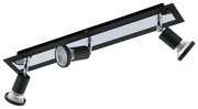Φωτιστικό Σποτ Led 94965 Black Sarria Eglo Μέταλλο