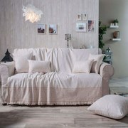 Ριχτάρι Firenze 01 Sand Teoran Διθέσιο 180x250cm Βαμβάκι-Πολυέστερ